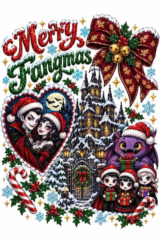 Coquette Spooky Christmas Tshirts
