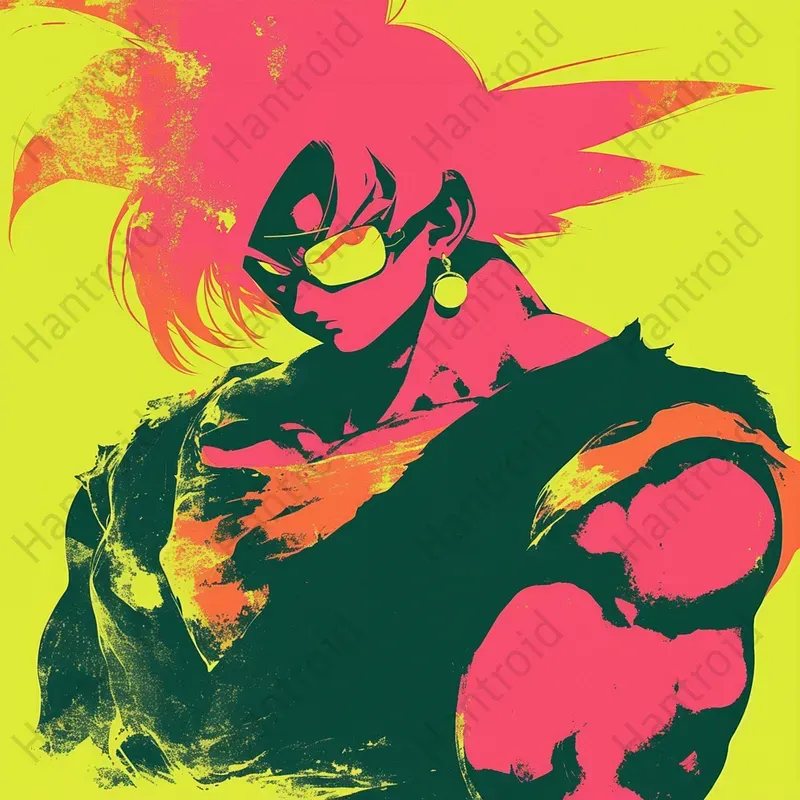 Dragon Ball Vibrant Energy Art