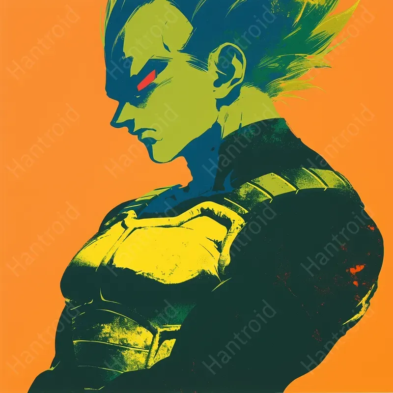 Dragon Ball Vibrant Energy Art