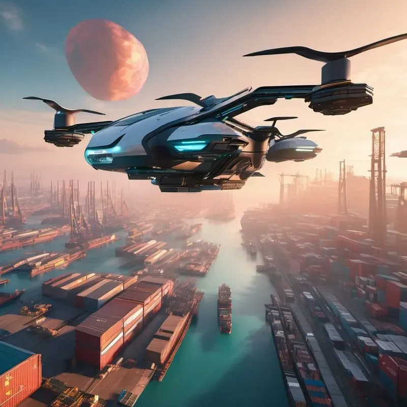 Futuristic Flying Car Collections