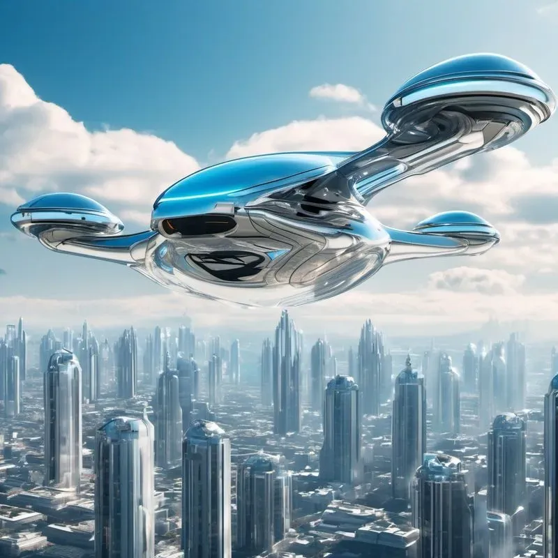 Futuristic Flying Car Collections