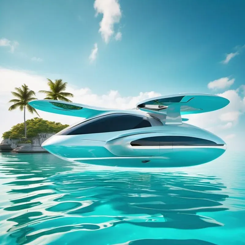 Futuristic Flying Car Collections
