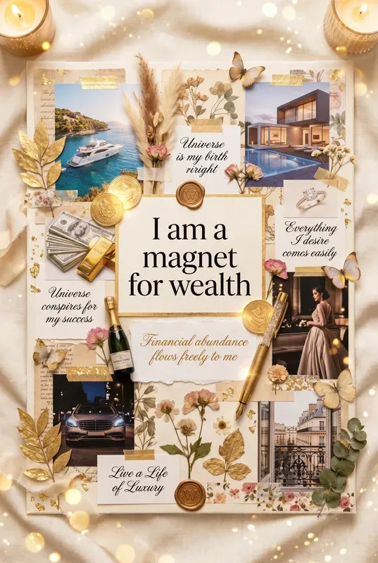 Luxury Manifestation Board Creators