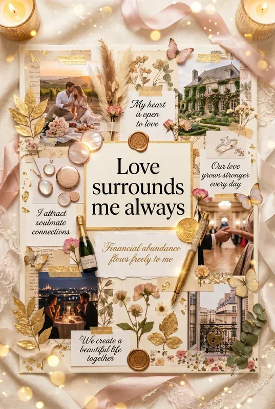 Luxury Manifestation Board Creators