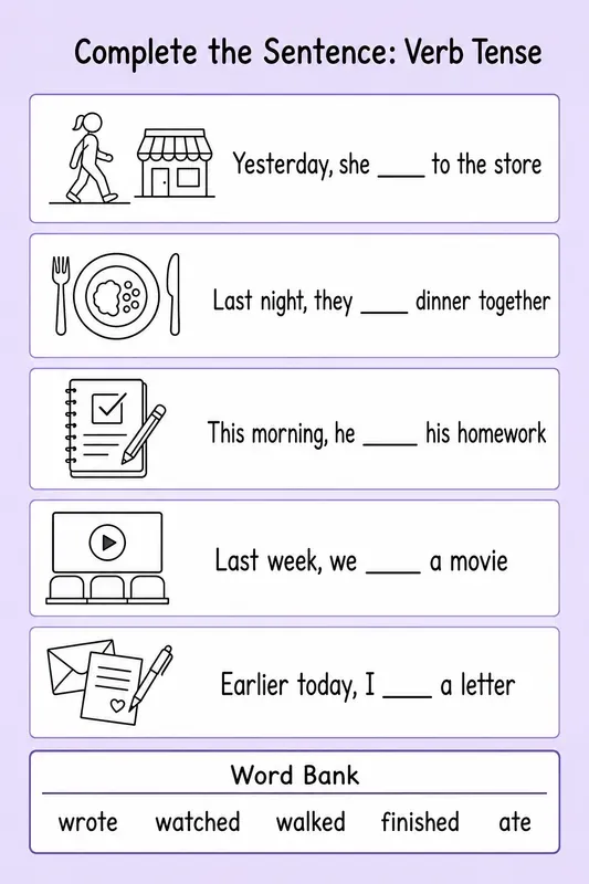 Fill In The Blank Worksheet Generator