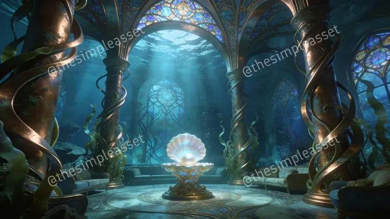 Ethereal Art Nouveau Room Designs