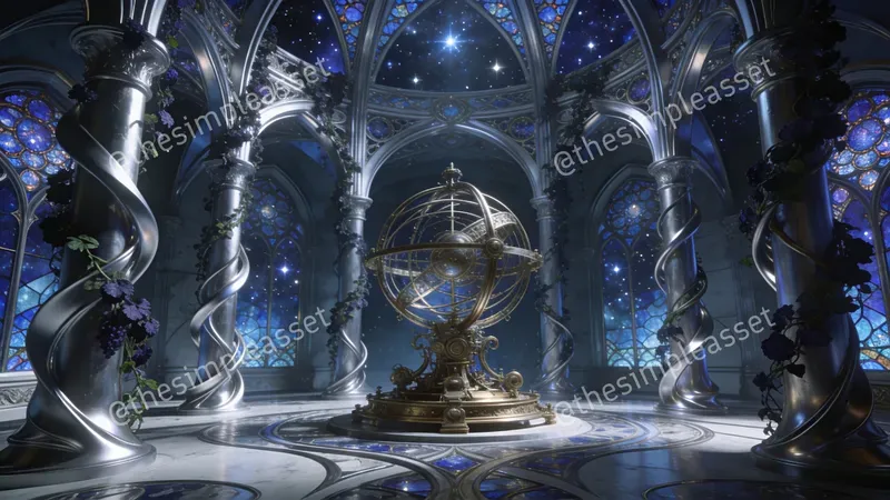 Ethereal Art Nouveau Room Designs