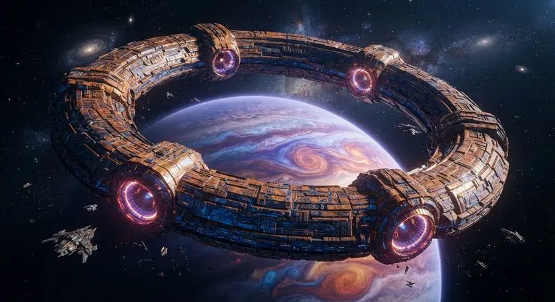 Alien Spaceship Scifi Generator