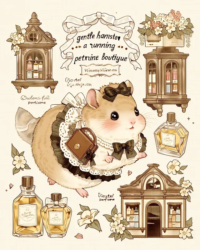 Cottagecore Character Art For Etsy
