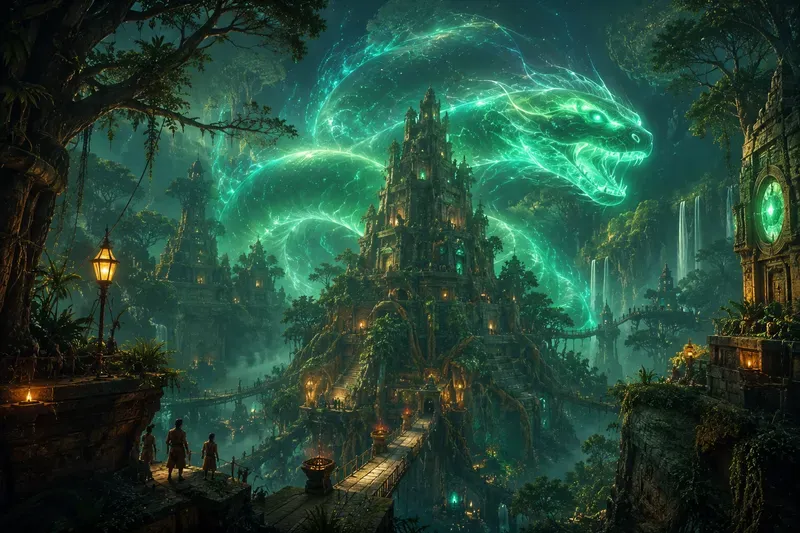 Sentient Aurora City Generator