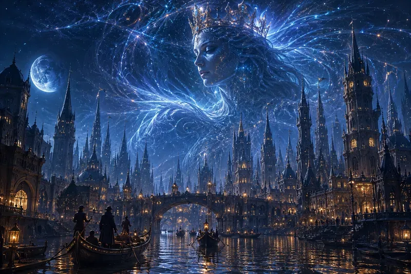 Sentient Aurora City Generator