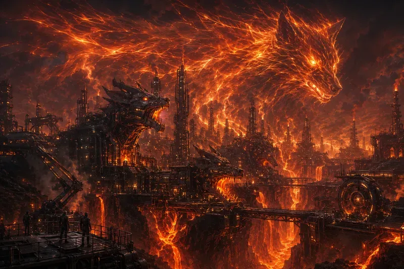 Sentient Aurora City Generator