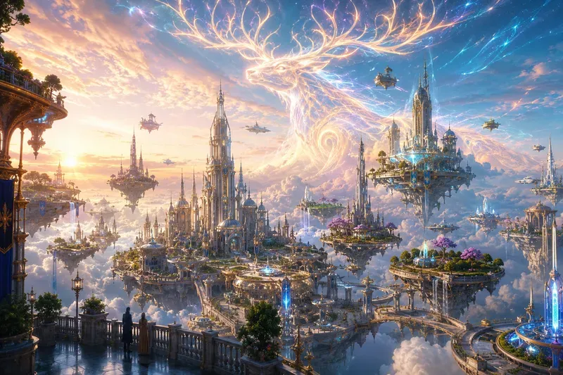 Sentient Aurora City Generator
