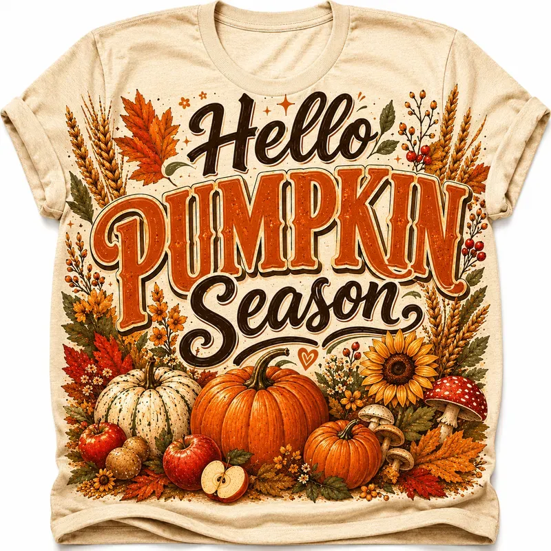 Pumpkin Era Tshirt Graphics