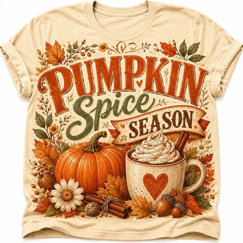 Pumpkin Era Tshirt Graphics