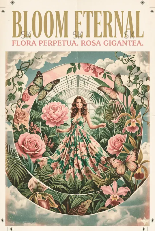 Cinematic Vintage Surreal Posters