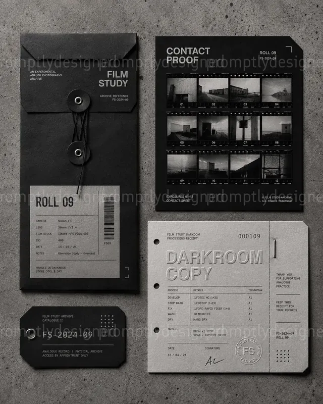Avant Garde Ephemera Sheets