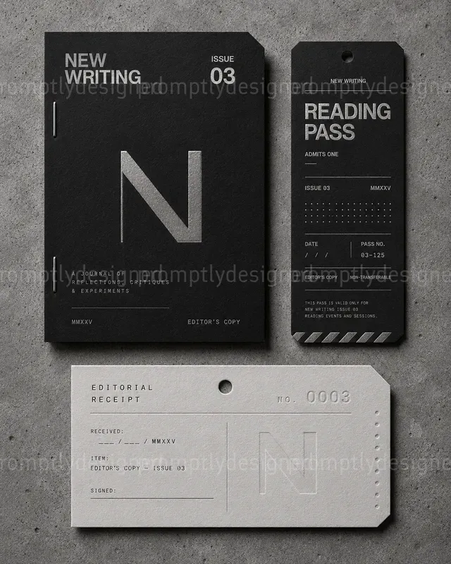 Avant Garde Ephemera Sheets