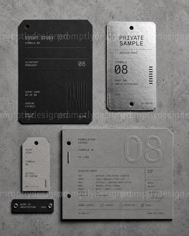 Avant Garde Ephemera Sheets