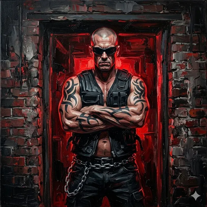 Dark Goth Oil Painting Generator