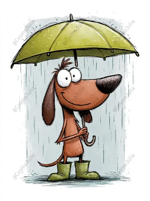 Funny Dog Clipart