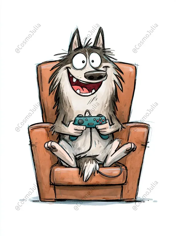 Funny Dog Clipart