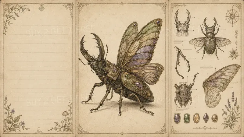 Fairy Naturalist Studies Junk Journals