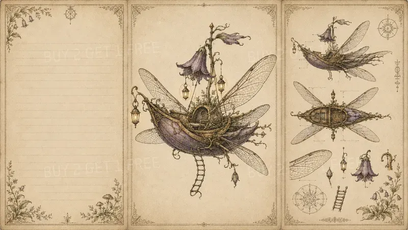 Fairy Naturalist Studies Junk Journals
