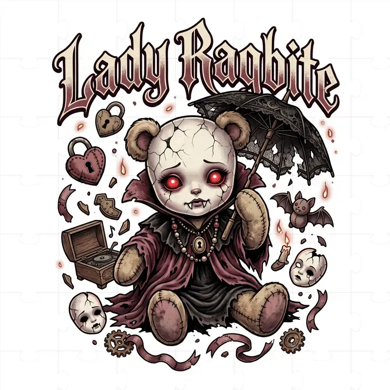Haunted Vampire Toy Mascots