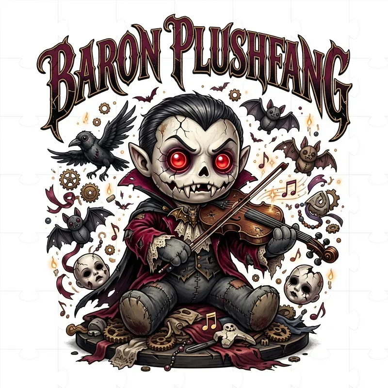 Haunted Vampire Toy Mascots