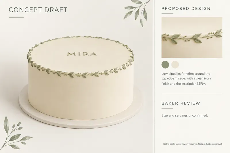 Custom Cake Proofs And Handoff Previews