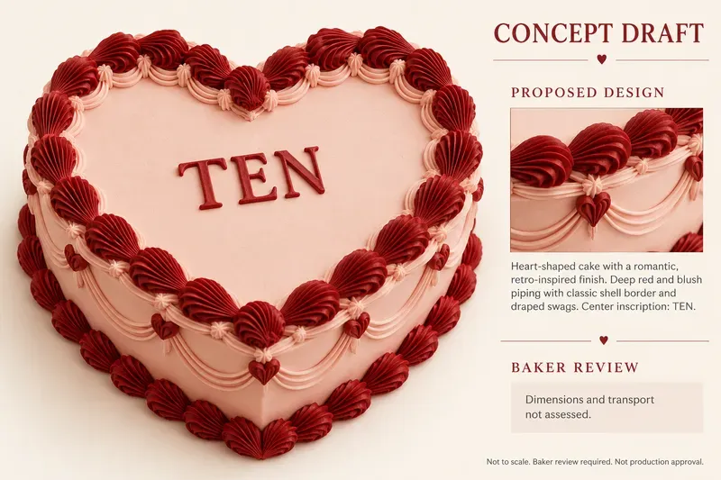 Custom Cake Proofs And Handoff Previews