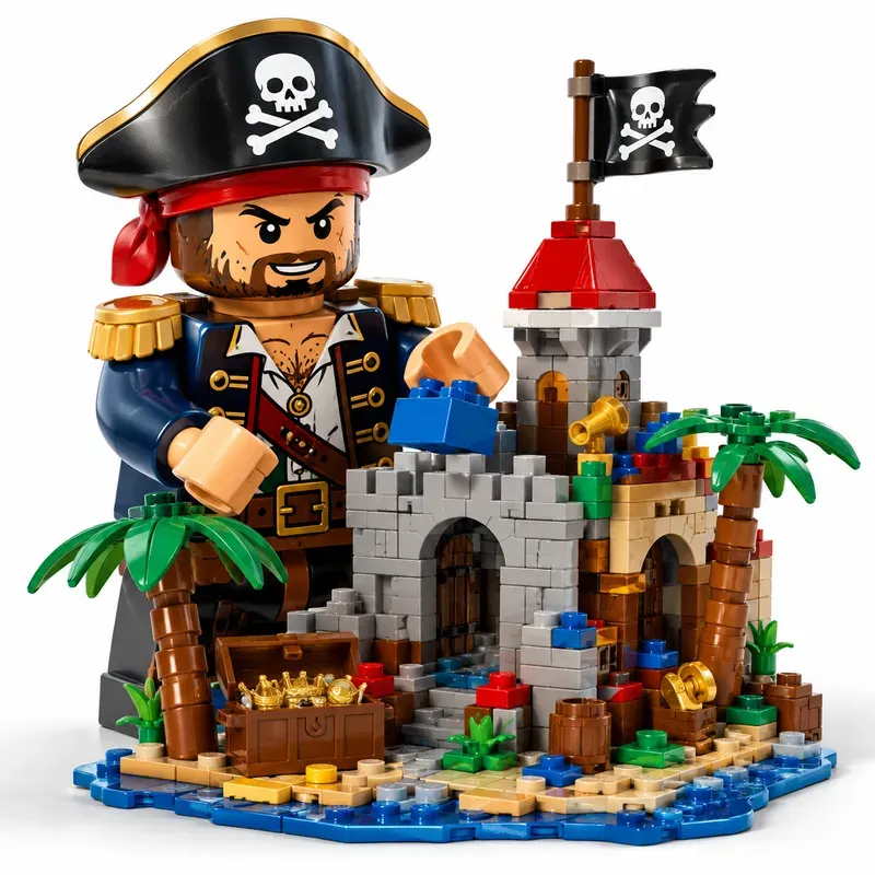 Premium Toy Brick Builder Characters