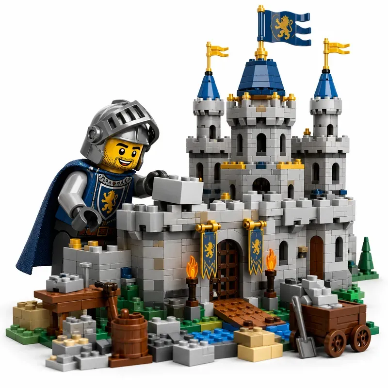 Premium Toy Brick Builder Characters