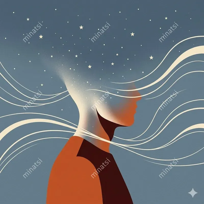 Surreal Minimalist Vector Portraits