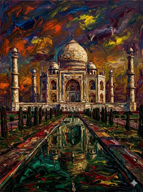 Impasto Dreamscape Travel Posters