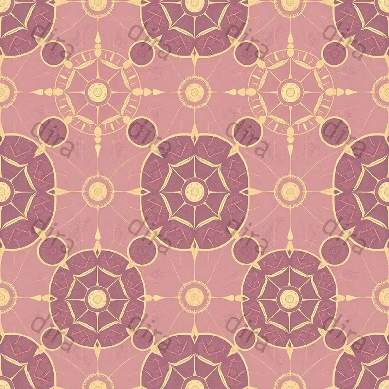 Geometric Overlay Seamless Patterns