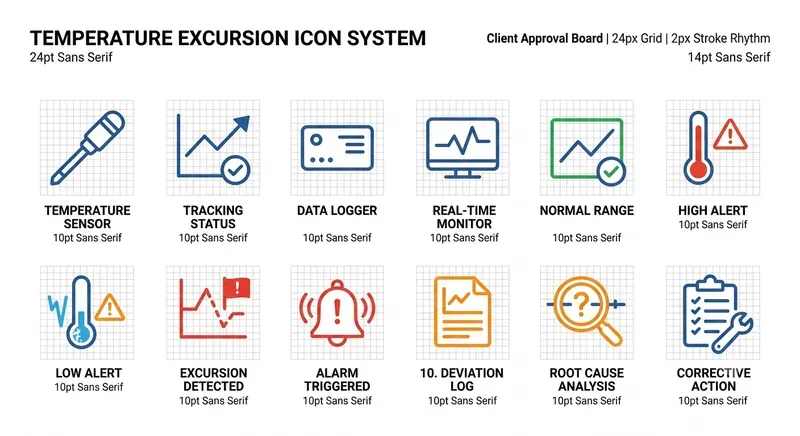 Logistics Exception Icon Packs