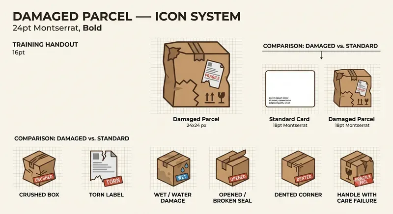 Logistics Exception Icon Packs