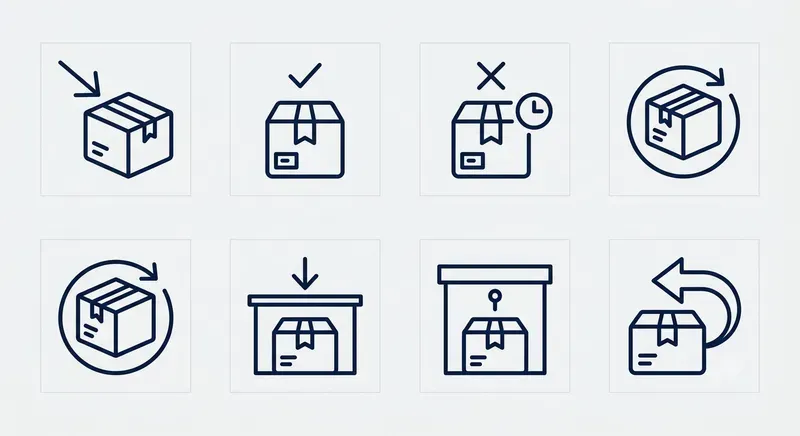 Logistics Exception Icon Packs
