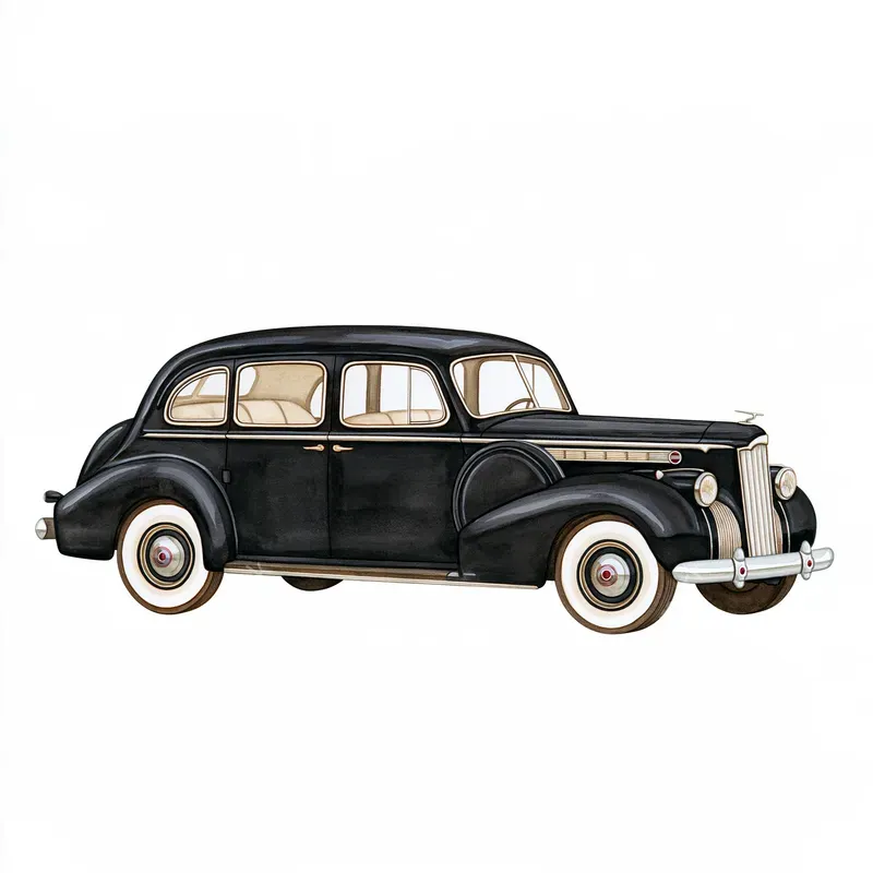 Old Hollywood Watercolor Clipart