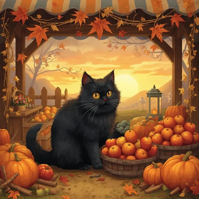 Adorable Harvest Market Pets