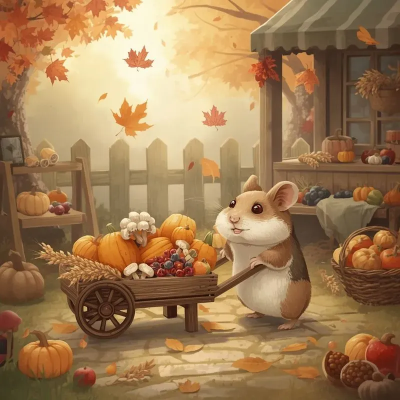 Adorable Harvest Market Pets
