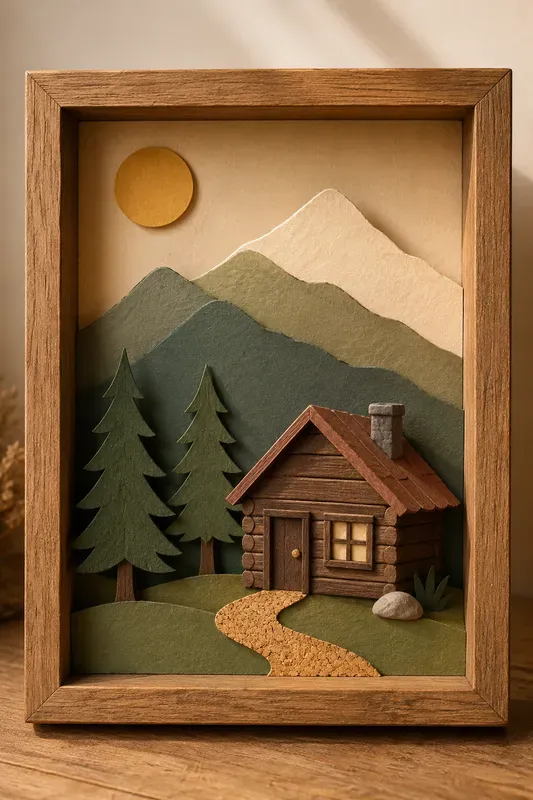 Handmade Storybook Shadow Boxes