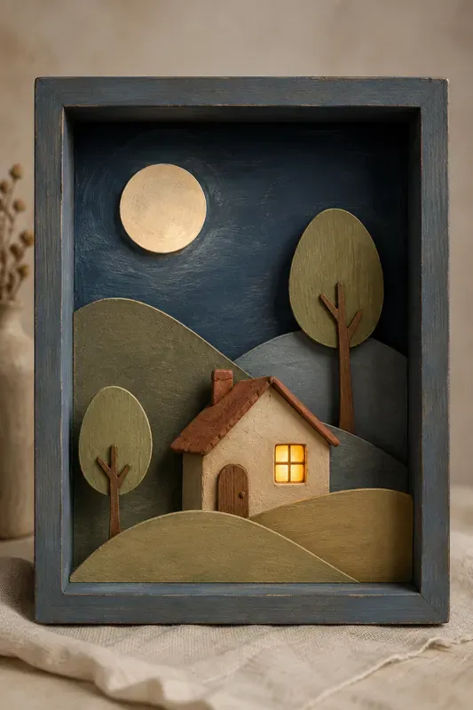 Handmade Storybook Shadow Boxes
