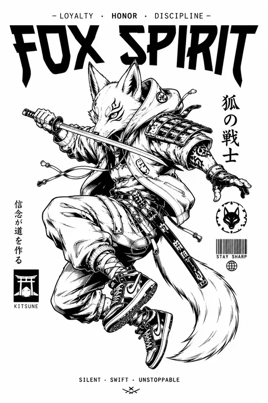 Urban Back Print Character Collections