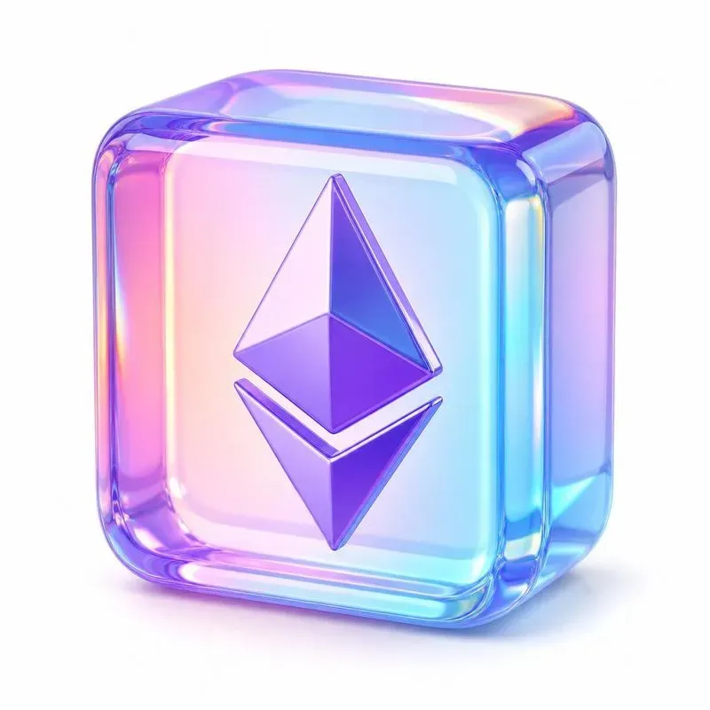 Modern Glossy 3D Crypto Finance Icons