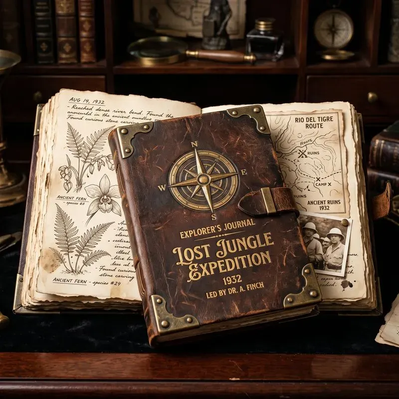 Vintage Explorer Journal Creators