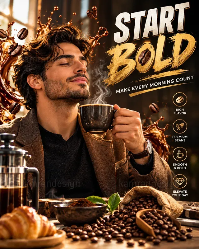 Premium Product Ad Posters