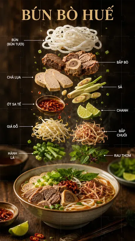 Exploded Recipe Infographic Posters